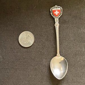 Vintage Souvenir Swiss Spoon